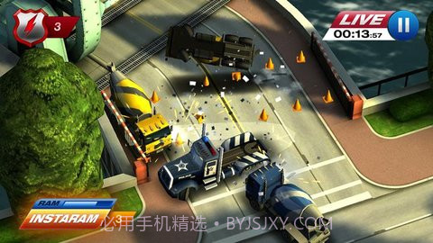 亡命威龙免费版（Smash Cops Heat）截图3