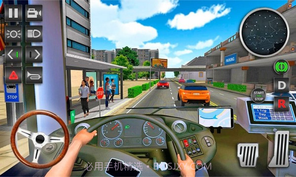 顶级公交车模拟截图1