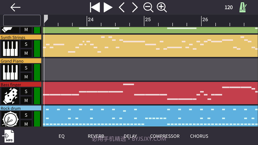 Band Live Rock多种乐器截图1 Band Live Rock多种乐器截图1