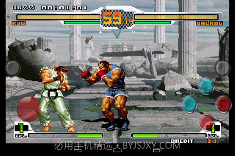 拳皇对街霸截图2