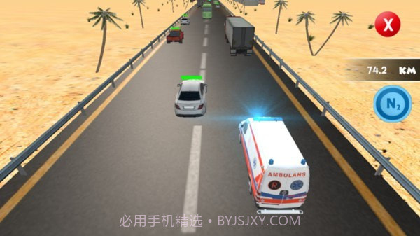 极速救护车模拟器截图2