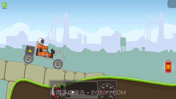 疯狂山地赛车截图1