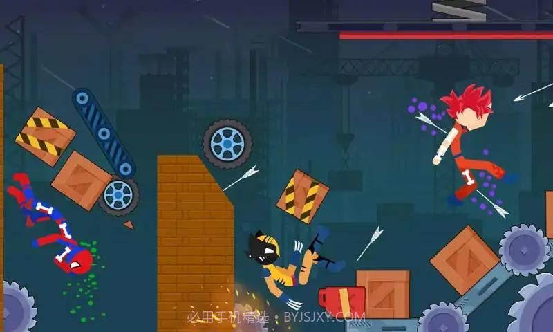 火柴人破坏英雄截图1