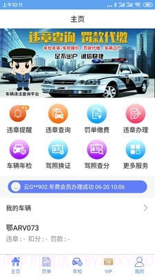 仨文违章查询截图1
