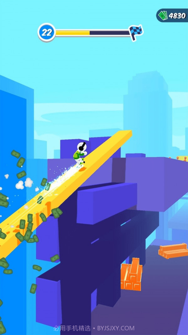 火柴人滑板特工截图2