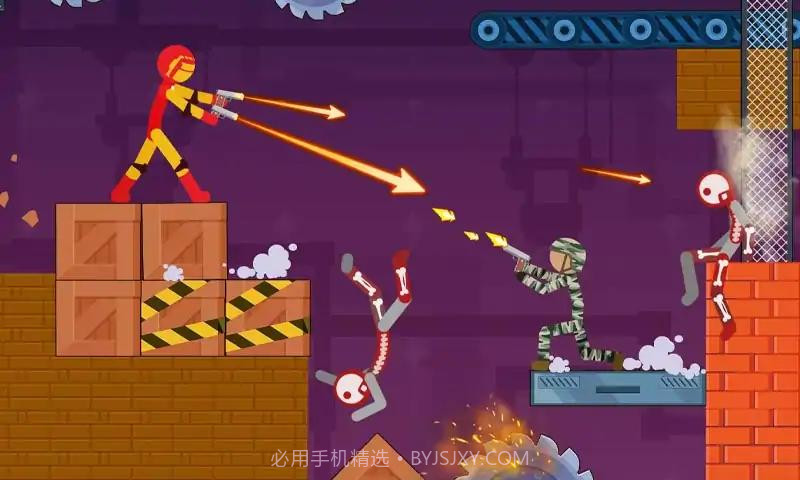 火柴人破坏英雄截图2