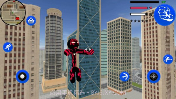 火柴人绳索红蜘蛛侠截图1 火柴人绳索红蜘蛛侠截图1