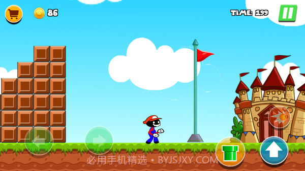 火柴人超级玛丽截图1