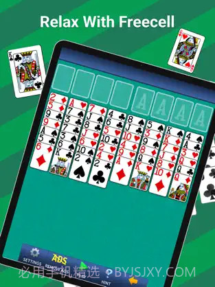 FreeCell Solitaire - card game截图1