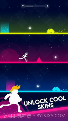 颜色跑酷截图2