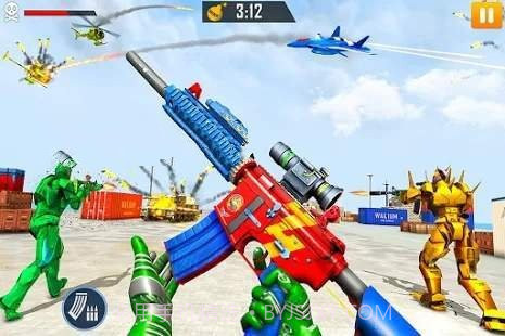 机器人打击英雄截图1