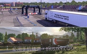 斯堪尼亚重卡驾驶模拟截图1