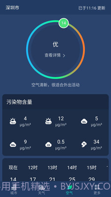 星空气象截图2 星空气象截图2