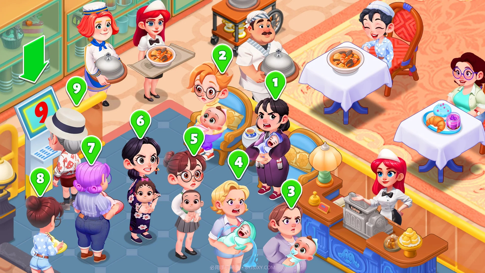 快乐晚餐故事截图1