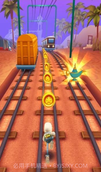 地铁跑酷阿拉伯版截图1 地铁跑酷阿拉伯版截图1
