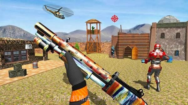 机器人射击反恐射击截图1