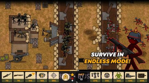 火柴人战壕截图1 火柴人战壕截图1