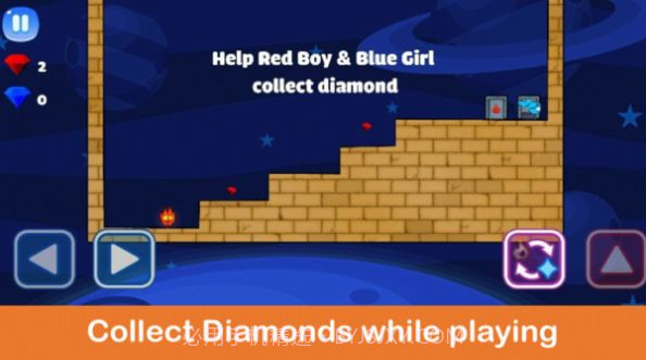 火男孩与冰女孩经典版截图2 火男孩与冰女孩经典版截图2