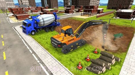 挖掘机解压模拟器截图2 挖掘机解压模拟器截图2