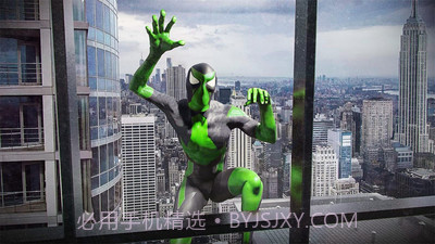 蜘蛛侠绳索英雄绿超人截图1