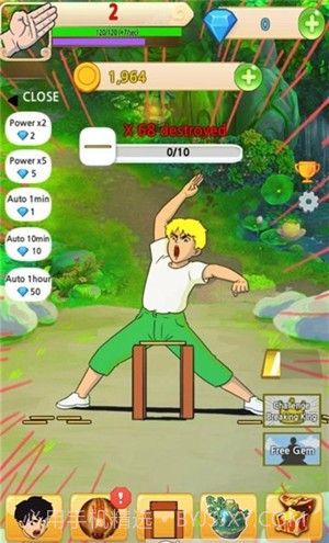 劈开砖块安卓截图2