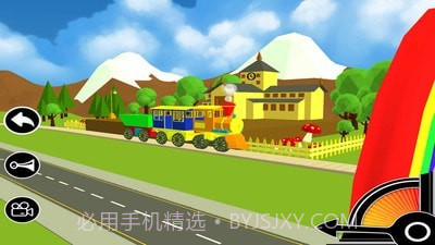 宝宝火车模拟驾驶截图2