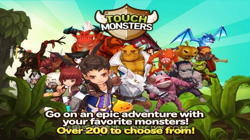 Line魔物学院 LINE Touch Monsters截图1 Line魔物学院 LINE Touch Monsters截图1