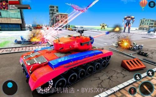 鹰机器人飞行模拟截图3 鹰机器人飞行模拟截图3