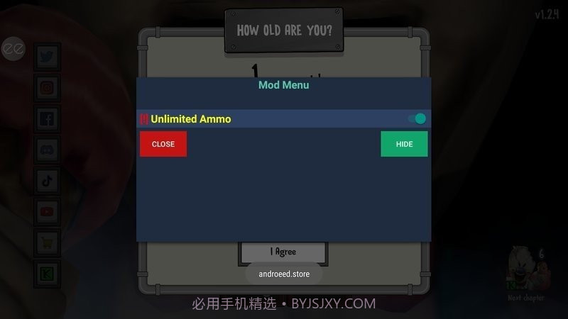 恐怖冰淇淋5内置MOD菜单截图2