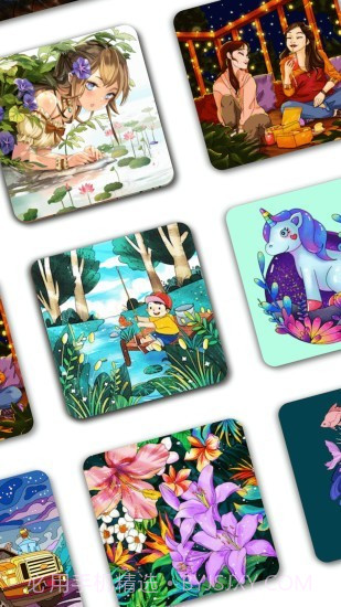 爱填色数字填色绘本截图1 爱填色数字填色绘本截图1