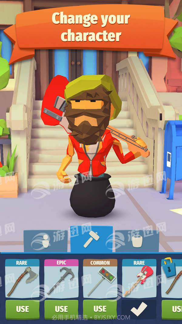 匆匆的锤子无腿跑酷手机版截图1 匆匆的锤子无腿跑酷手机版截图1