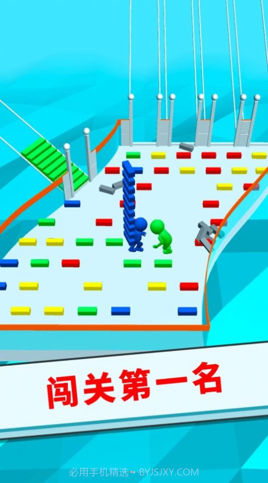 香肠人搭桥模拟截图3 香肠人搭桥模拟截图3