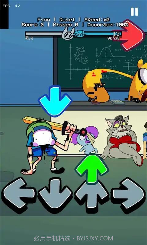 fnf黑暗皮比坚屏截图2 fnf黑暗皮比坚屏截图2