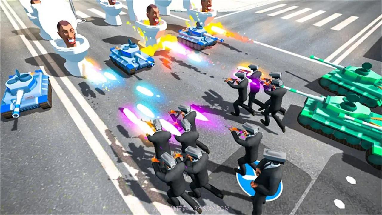 马桶人战争厕所截图4 马桶人战争厕所截图4