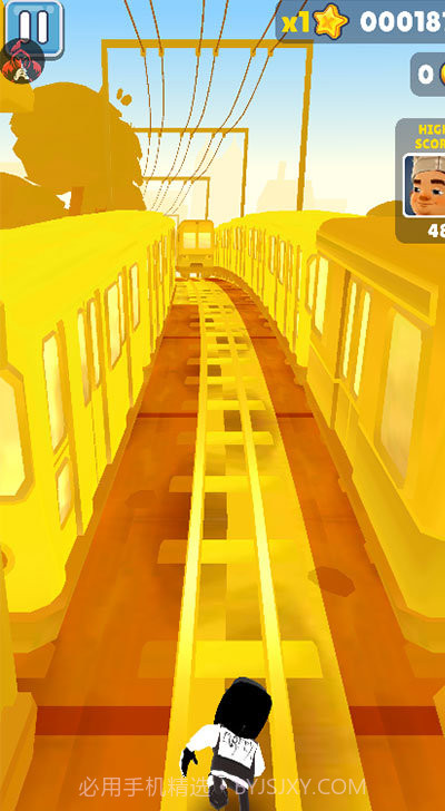 地铁跑酷磁铁金币版截图1