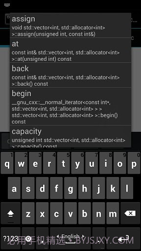 C++编译器 C4droid (C/C++ compiler)截图5 C++编译器 C4droid (C/C++ compiler)截图5