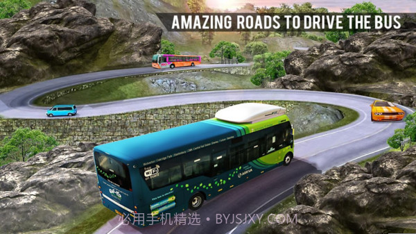 上坡巴士驾驶模拟器截图1 上坡巴士驾驶模拟器截图1