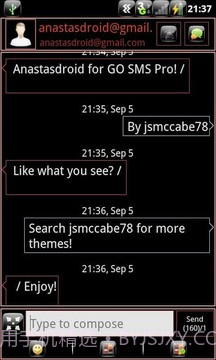 Anastasdroid GO SMS Pro (free)截图4 Anastasdroid GO SMS Pro (free)截图4