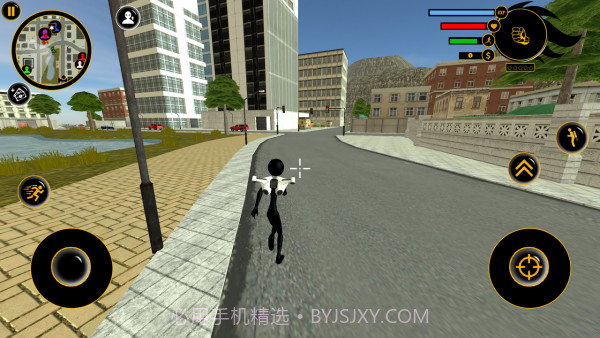 火柴人猎鹰飞行英雄截图2