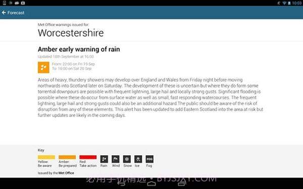 BBC Weather截图1 BBC Weather截图1