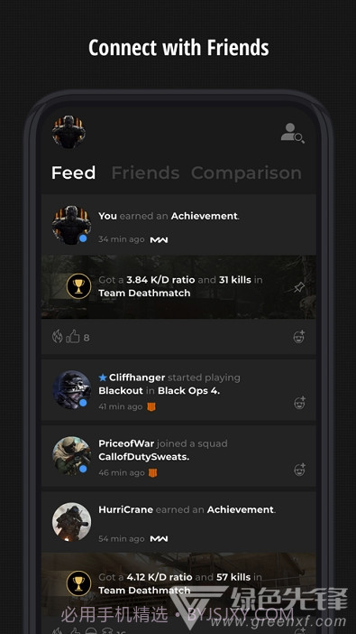 Call of Duty Companion(每一局战绩查询工具)V2.6.2 安卓免费版截图2 Call of Duty Companion(每一局战绩查询工具)V2.6.2 安卓免费版截图2