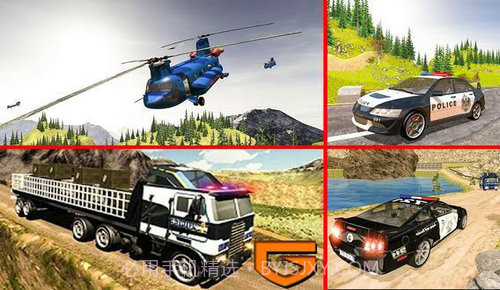 警用运货汽车运输机截图3