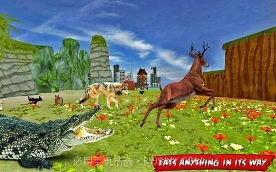 鳄鱼海滩攻击模拟器截图2