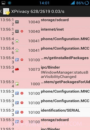 X隐私安卓权限管理器(XPrivacy)V3.6.20 汉化版截图3 X隐私安卓权限管理器(XPrivacy)V3.6.20 汉化版截图3