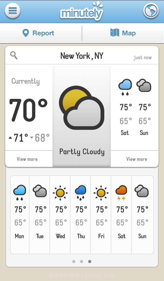 Minutely天气截图4 Minutely天气截图4