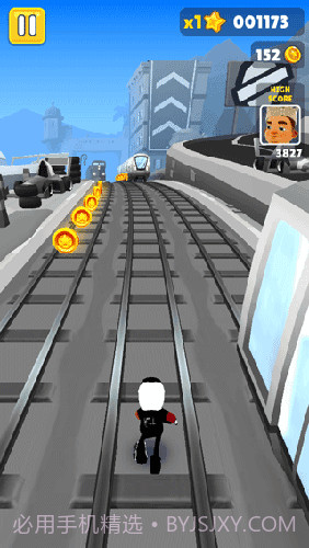 地铁跑酷黑白摩洛哥截图3