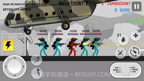火柴人战争打击（Stickman Warfare Battle Strike）截图2