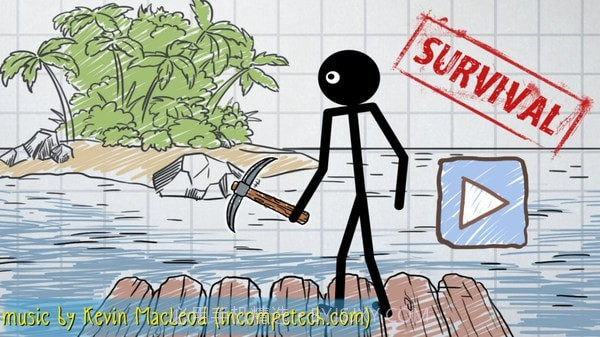 火柴人木筏求生截图2 火柴人木筏求生截图2