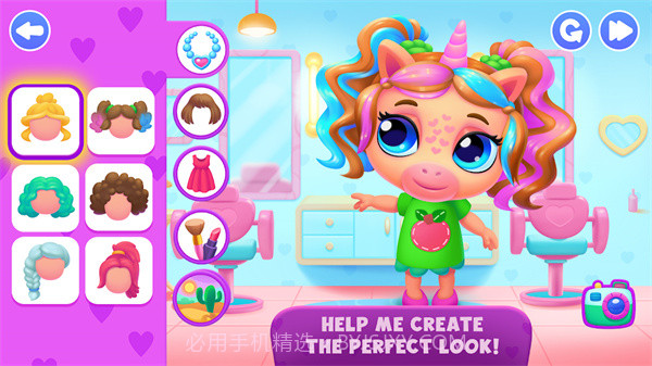 萌萌女孩装扮任务截图2 萌萌女孩装扮任务截图2