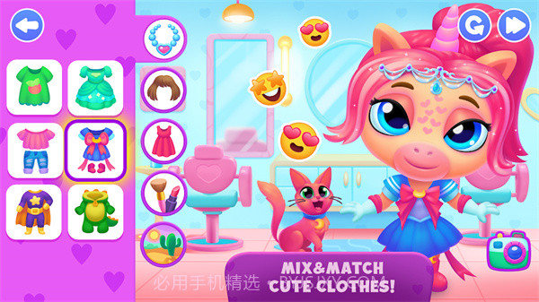萌萌女孩装扮任务截图1 萌萌女孩装扮任务截图1